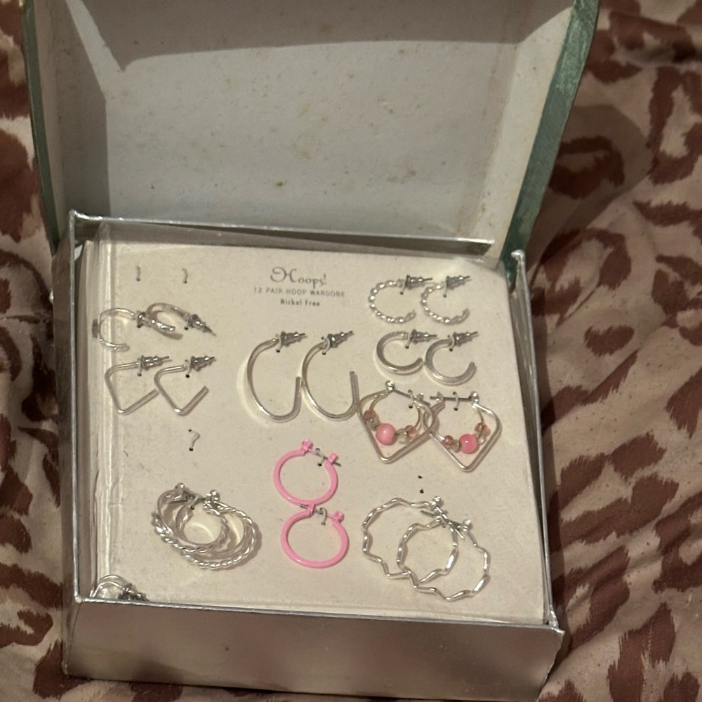 Hoop earrings nickel free